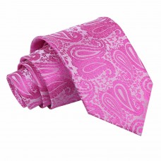 Paisley Classic Tie Fuchsia Pink